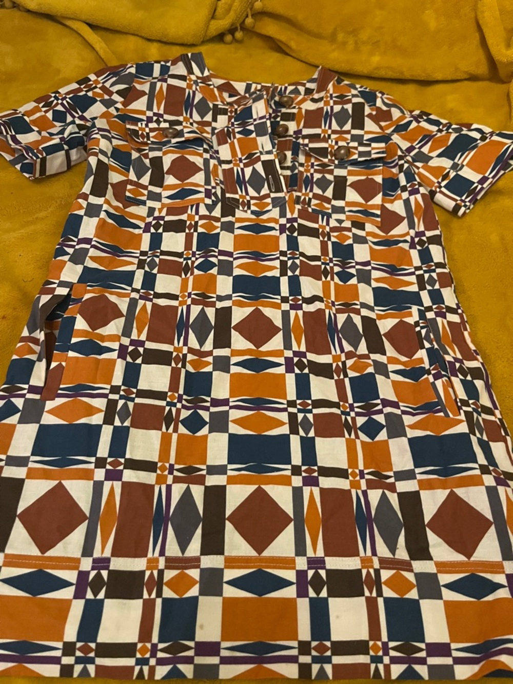 Sezane Lulu Dress in 70s Ditsies